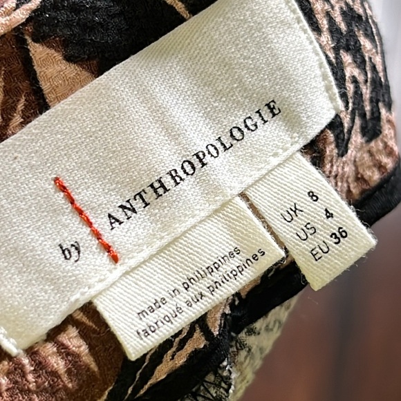 Anthropologie Women's Drapey Flare Pants size 4 Bell Bottoms Hippie 70's NWT - Picture 12 of 14